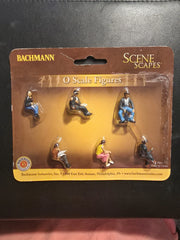 Bachmann O Seated Platform Passengers, 6 Figures — product view