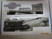 Bachmann HO Scale 250-Ton Steam Crane & Boom Tender - Santa Fe (16102) — additional product view