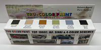 Tru-Color Paint 10607 IDF Sinai & 4-Color Schemes Paint Set (6-Pack of 1oz Bottles) — exact Tru-Color Paint product 1