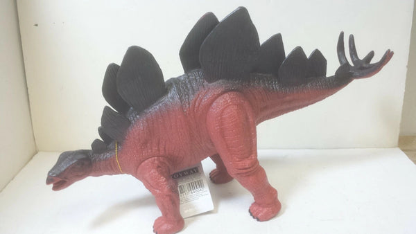 Toyway Lords of the Earth Stegosaurus Articulated Dinosaur - left side