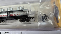 Bachmann N Scale Three-Dome Tank Car - Ambrose #7501 (17158) — exact product view 4