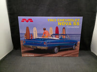 Moebius 2318 1963 Chevrolet Nova SS Convertible 1/25 kit retail box