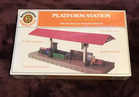 Bachmann HO Plasticville Platform Station Kit - exact product package or detail