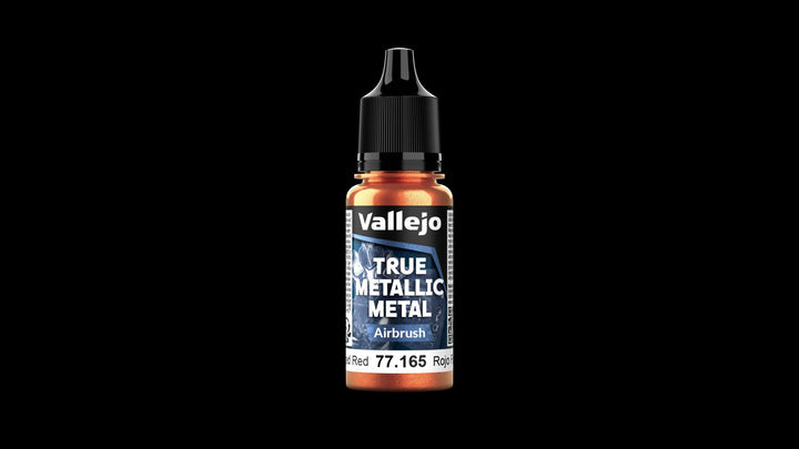 Vallejo True Metallic Metal Airbrush 77.165 Forged Red 18 ml