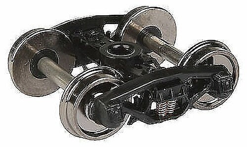 EB Products 125B Black Bettendorf Trucks with Steel Axles – HO