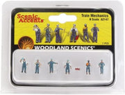Woodland Scenics A2147 Train Mechanics N Scale Figures, 7 Pieces– product image 1