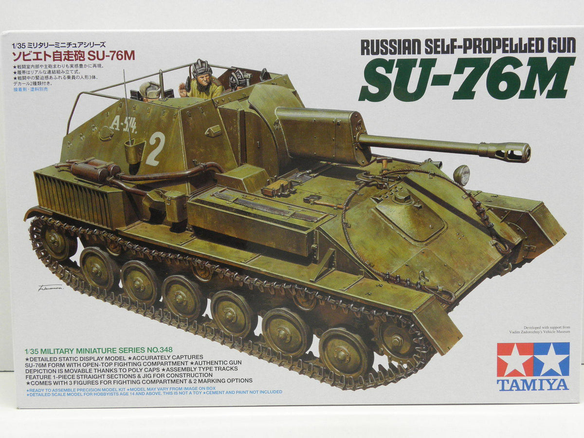 Tamiya 1/35 Russian Self-Propelled Gun – 35348 — exact product reference