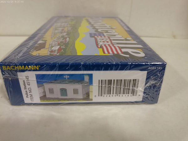 Bachmann Police Station HO Scale Plasticville Building Kit – 45145 — additional product view