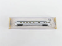 Bachmann N 85-Foot Observation Car with Lighted Interior - B&O Silver and Blue (14553) — additional product view
