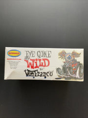 Moebius Eye Gone Wild box side with winged-eyeball hot rod artwork and age recommendation