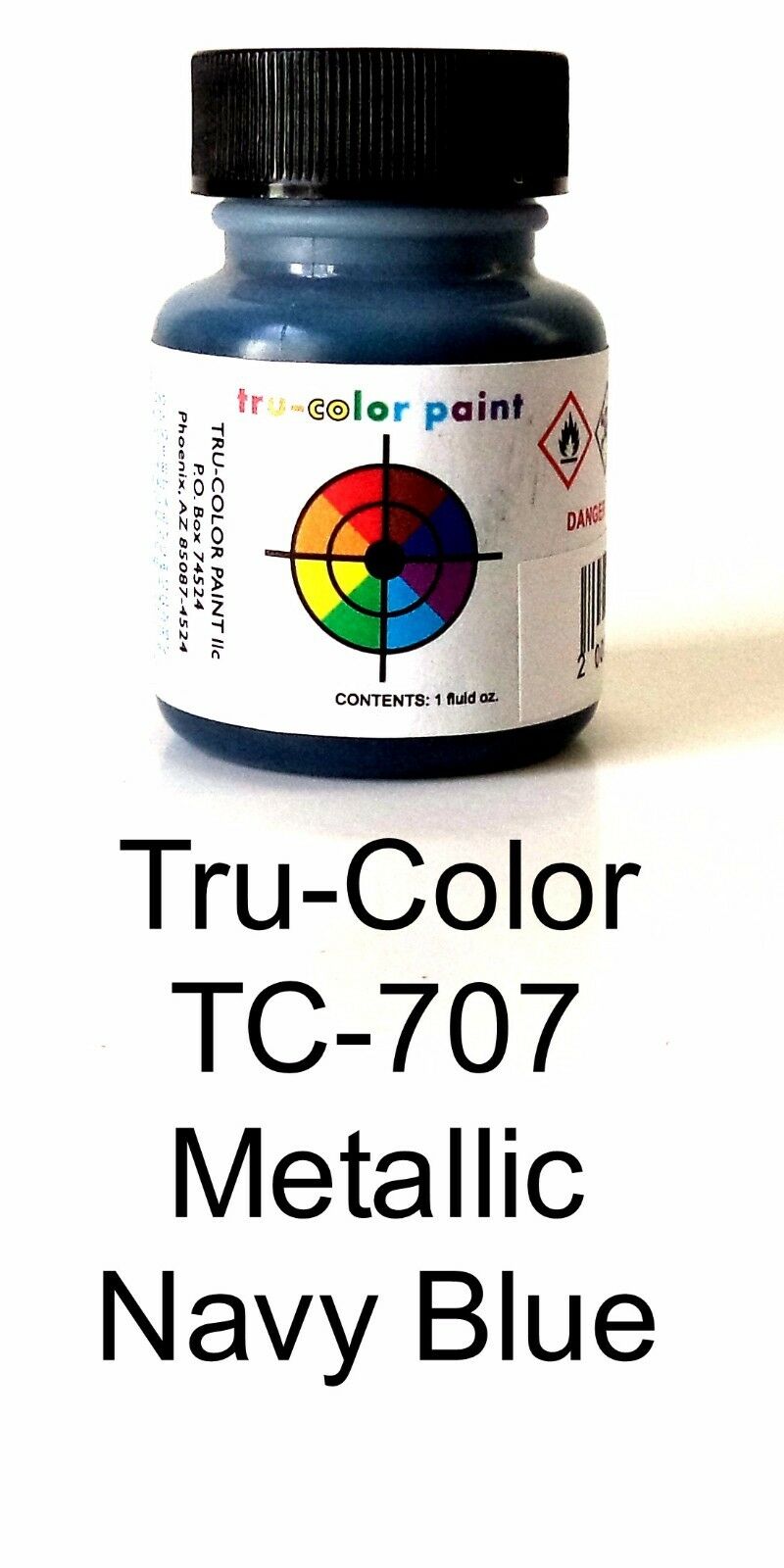 Tru-Color TCP-707 Metallic Navy Blue 1 oz– product image