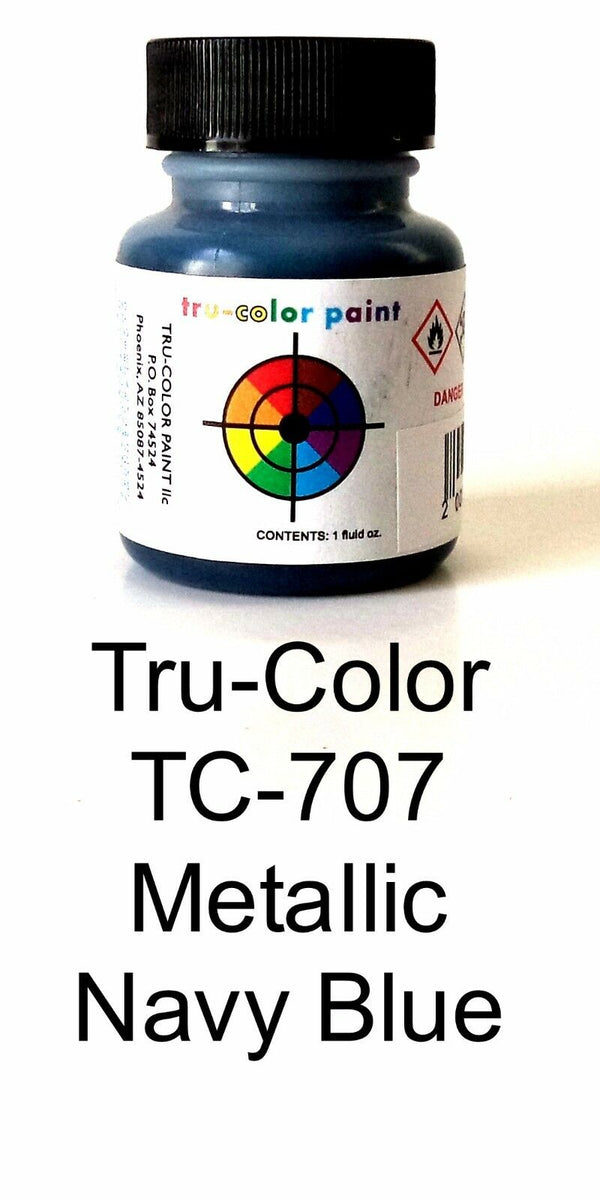 Tru-Color TCP-707 Metallic Navy Blue 1 oz
