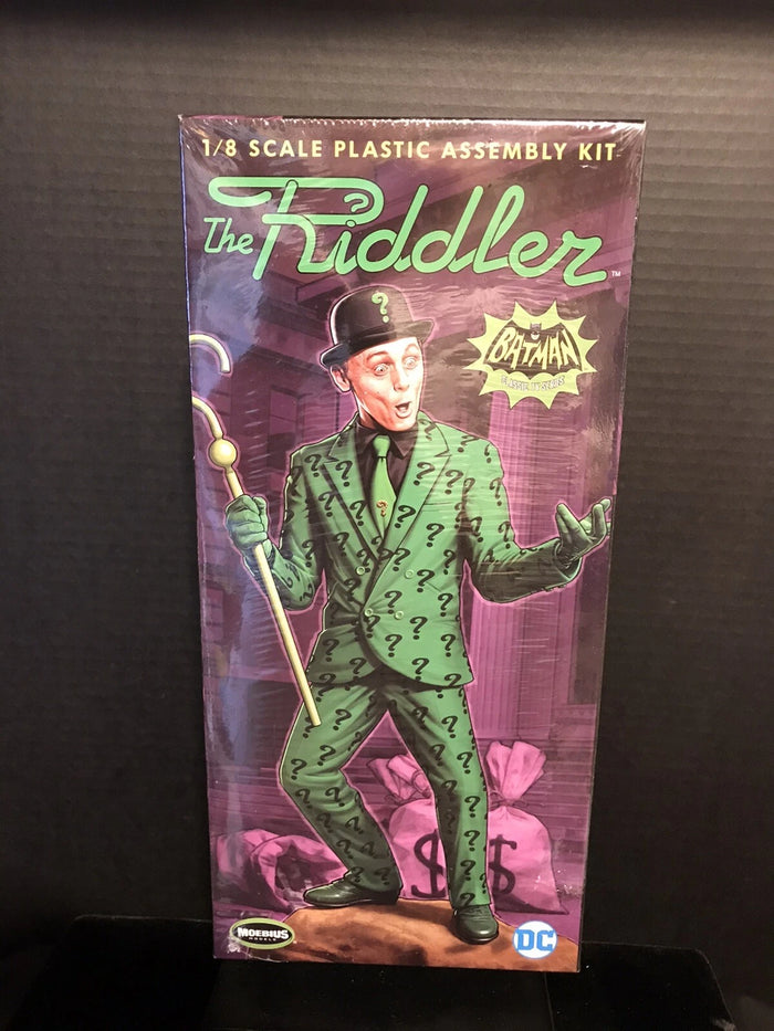 Moebius 954 The Riddler Batman Classic TV Series 1/8 plastic model kit box front