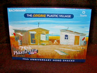 Bachmann O Plasticville 75th Anniversary Hobo Shacks Kit - exact product detail