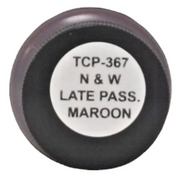 Tru-Color TCP-367 N&W Norfolk & Western Late Passenger Car Maroon 1 oz – product view 2
