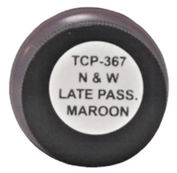 Tru-Color TCP-367 N&W Norfolk & Western Late Passenger Car Maroon 1 oz – product view 2