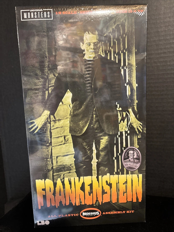 Moebius 981 Frankenstein 1/8 plastic model kit sealed retail box front