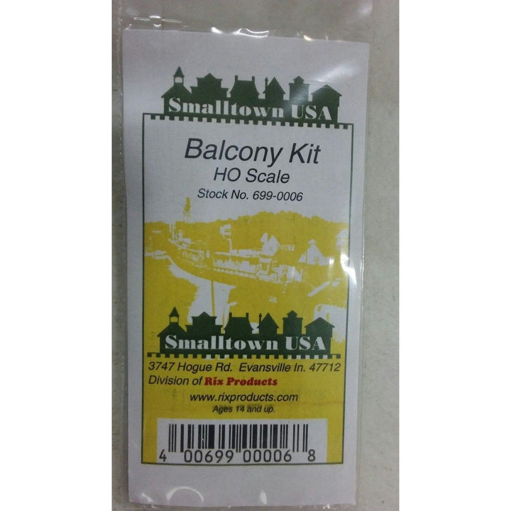 Smalltown USA HO Scale Balcony Kit — exact product view