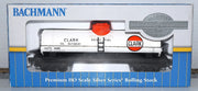 Bachmann HO Clark #9485 Single-Dome Tank Car — product view