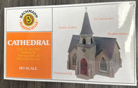 Bachmann HO Plasticville Cathedral Kit - exact product package or detail
