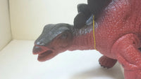 Toyway Lords of the Earth Stegosaurus Articulated Dinosaur - head detail