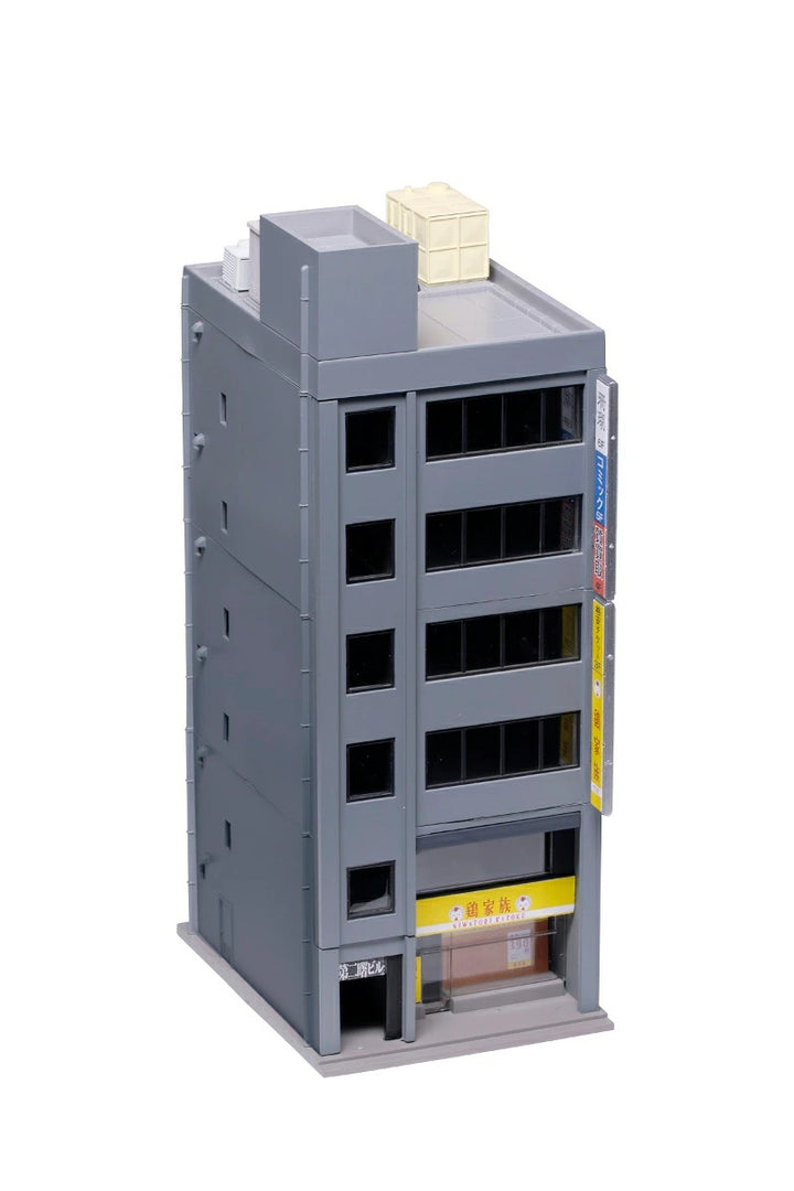 Kato 23-435C DioTown Six-Floor Office Building 2 – Dark Gray, N Scale