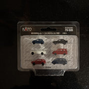 Kato 23-505 N Scale 1990s Toyota Cars (6), 1:150– product image 1