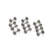 Bachmann 42903 HO 36-inch flat-back metal wheel sets — complete 12-set pack