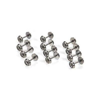 Bachmann 42903 HO 36-inch flat-back metal wheel sets — complete 12-set pack