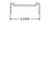 Cal Scale HO Ladder Grab Irons – 12-Pack 511 – product view 1