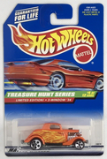 Hot Wheels Treasure Hunt 1998 - 3 Window 34 Ford - Orange