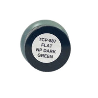 Tru-Color TCP-887 Brushable Flat Northern Pacific Dark Green 1 oz – product view 2