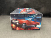Moebius 1964 K-Code Mercury Comet box end with kit number 2750 and 1/25 scale