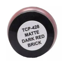 Tru-Color TCP-428 Matte Dark Red Brick 1 oz – product view 2