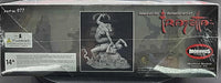 Moebius Dracula Meets the Wolfman box panel showing the sculpted figures and rocky base