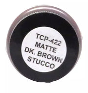 Tru-Color TCP-422 Matte Dark Brown Stucco 1 oz – product view 2