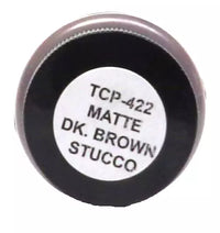 Tru-Color TCP-422 Matte Dark Brown Stucco 1 oz – product view 2