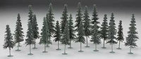 Bachmann 4" - 6" Spruce Bulk Trees (24 per Bag) – 32158 — exact product contents