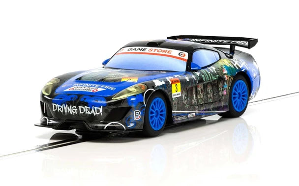 Scalextric C3959 Team GT Zombie anime slot car