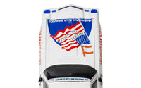 Scalextric C4300 Chevrolet Camaro Z28 Peter John number 77 slot car - hood detail