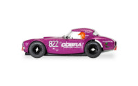 Scalextric C4418 Shelby Cobra 289 Dragonsnake number 822 slot car - side view