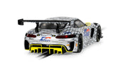 Scalextric C4496 Mercedes AMG GT3 RAM Racing D2 No. 8 slot car, rear three-quarter view
