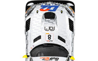 Scalextric C4496 Mercedes AMG GT3 RAM Racing D2 No. 8 slot car, hood detail