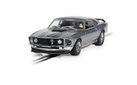 Scalextric C4497 Ford Mustang Boss 429 John Wick Chapter 1 slot car, front view
