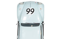 Scalextric C4498 Volkswagen Beetle Blue 66 slot car, hood detail
