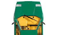 Scalextric C4500 Lamborghini Countach green slot car with gold wheels, hood and cabin detail