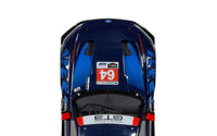 Scalextric C4503 Ford Mustang GT3 Multimatic Motorsports No. 64 Daytona 2024 slot car, hood and roof detail
