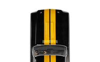 Scalextric C4542 Shelby Mustang GT350H Hertz Edition black and gold slot car, hood detail