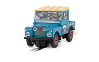 Scalextric C4543 Land Rover Series 1 Shaun the Sheep slot car, front view