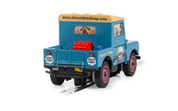 Scalextric C4543 Land Rover Series 1 Shaun the Sheep slot car, rear three-quarter view